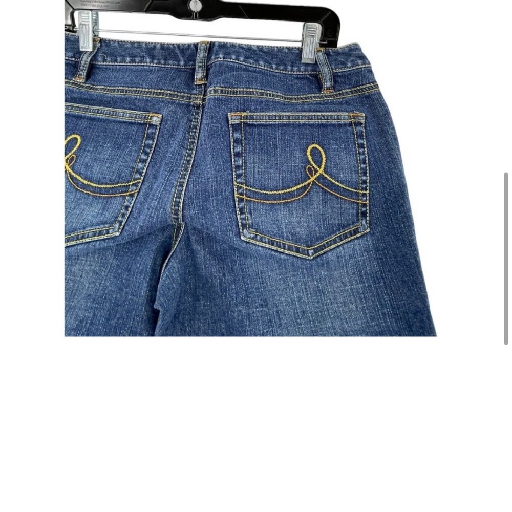 Ann Taylor Loft Women's Slim Boot Cut Jeans Size 6 Medium Wash Mid Rise 31" L
